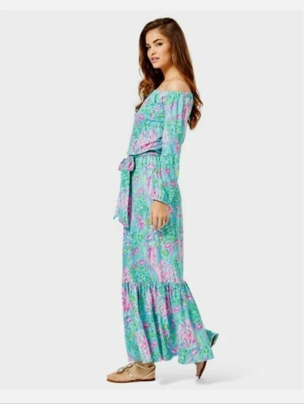 Lilly Pulitzer ODELLA Maxi Dress Size XS